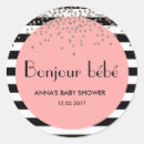 Recherche de bebe autocollants Rose