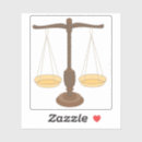 Zoek naar eerlijkheid stickers Rechtvaardigheid