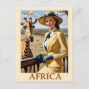 Zoek naar safari briefkaarten Illustratie