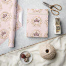 Recherche de couronne papier cadeau Girly