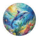 Recherche de dauphin planches à découper Aquarelle