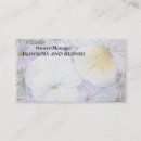 Recherche de pensées cartes visite Pour elle