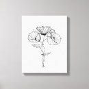 Recherche de dessin minimaliste art Noir et blanc