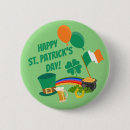 Recherche de trèfle irlandais badges Saint patrick