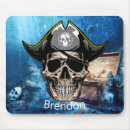 Recherche de drapeau pirate tapis souris Halloween