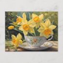 Zoek naar gele narcissen briefkaarten Generatief element