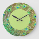 Recherche de plumes de paon horloges Pour elle