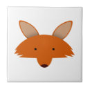 Recherche de dessin de renard carreaux Mignon