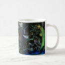 Recherche de peinture de dragon tasses Imaginaire