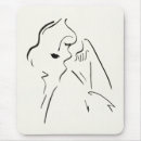 Recherche de croquis tapis souris Femme