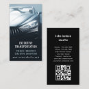 Recherche de voitures de luxe cartes visite Chauffeur