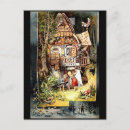 Recherche de hansel gretel cartes postales Sorcière