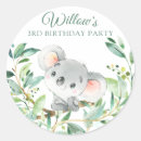 Recherche de koala bébé autocollants Eucalyptus