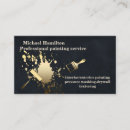 Recherche de service cartes visite Élégant