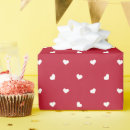 Recherche de rouge blanc papier cadeau Girly