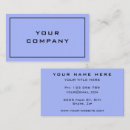 Recherche de couleur bleue cartes visite Professionnel
