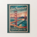 Recherche de san francisco puzzles Pont d'entrée dorée