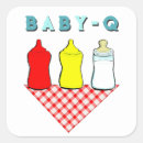 Recherche de baby shower bbq autocollants Neutre