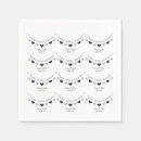 Zoek naar saffier servetten Hart