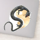 Zoek naar yin yang stickers Draak