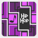 Recherche de hip hop autocollants Musique