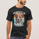 Zoek naar grappige pitbull kleding Retro