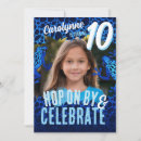 Recherche de grenouille bleue invitations Pour enfants