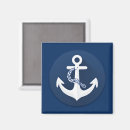 Recherche de symbole marin magnets Capitaine