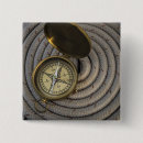 Recherche de boussole nautique badges Mer