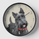 Recherche de scottie horloges Terrier
