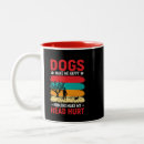 Recherche de humour de chien tasses Vintage