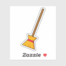 Recherche de balai de sorcières autocollants Sorcellerie