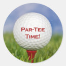 Recherche de balles de golf autocollants Golfeur