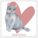 Recherche de chartreux autocollants Dessin