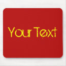 Recherche de texte rouge tapis souris Modèle