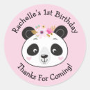 Recherche de panda mignon autocollants Anniversaire
