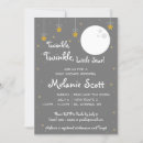 Recherche de twinkle twinkle baby shower invitations Blanc
