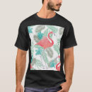 Zoek naar flamingo patroon tshirts Illustratie