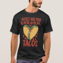 Recherche de taco rose tshirts Nourriture