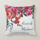 Recherche de rouge de fleur coussins Pour eux