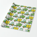 Zoek naar groene tractor cadeaupapier Landbouw