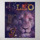 Recherche de leo posters Zodiaque