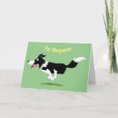 Zoek naar collie hond kaarten Cartoon
