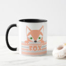 Recherche de renard rouge tasses Enfants