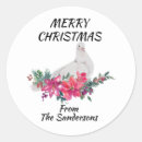 Recherche de colombe autocollants De noël