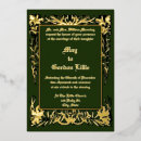 Zoek naar art nouveau wedding uitnodigingen Vintage