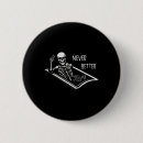 Zoek naar doodskist buttons Skelet