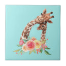 Recherche de giraffe carreaux Aquarelle