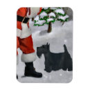 Recherche de noël de terrier magnets Chien