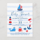 Recherche de baby shower marin cartes postales Océan